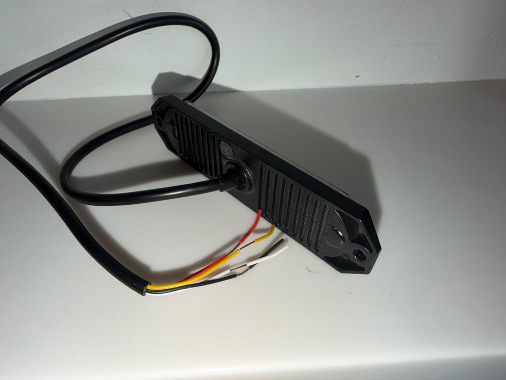 12V/24V Amber LED Strobe Warning Light